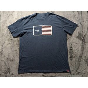 Kimes Short Sleeve T Shirt Men's Size XL Blue